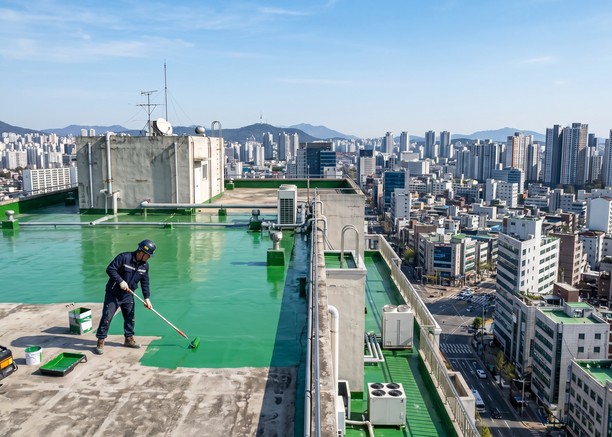 광주 옥상방수 전문 시공 | 누수·크랙 해결